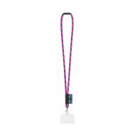   Snur Lanyard'IN, 2601E13772, Ø7x470 mm, Poliamida, Roz hexacrom