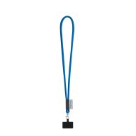   Snur Lanyard'IN, 2601E13470, Ø7x470 mm, Poliamida, Albastru