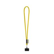   Snur Lanyard'IN, 2601E13472, Ø7x470 mm, Poliamida, Galben