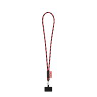   Snur Lanyard'IN, 2601E13484, Ø7x470 mm, Poliamida, Negru