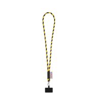   Snur Lanyard'IN, 2601E13486, Ø7x470 mm, Poliamida, Negru