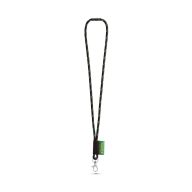  Snur Lanyard'IN, 2601E13576, Ø7x470 mm, Poliester, Negru