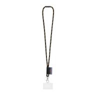   Snur Lanyard'IN, 2601E13383, Ø7x470 mm, Poliester, Negru
