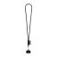 Snur Lanyard'IN, 2601E13721, Ø7x470 mm, Poliester, Negru