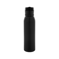   Sticla de apa, Everestus, 2610E18329, 670 ml, Cu maner, Ø65x248 mm, Otel inoxidabil, Negru