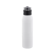   Sticla de apa, Everestus, 2610E18327, 670 ml, Cu maner, Ø65x248 mm, Otel inoxidabil, Alb