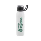 Sticla de apa, Everestus, 2610E18327, 670 ml, Cu maner, Ø65x248 mm, Otel inoxidabil, Alb