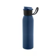   Sticla de apa, Everestus, 2610E18328, 670 ml, Cu maner, Ø65x248 mm, Otel inoxidabil, Albastru marin