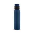 Sticla de apa, Everestus, 2610E18328, 670 ml, Cu maner, Ø65x248 mm, Otel inoxidabil, Albastru marin