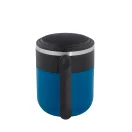 Cana de voiaj, Everestus, 2610E18485, 400 ml, Ø86x110 mm, Otel inoxidabil, Albastru