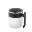 Cana de voiaj, Everestus, 2610E18484, 400 ml, Ø86x110 mm, Otel inoxidabil, Alb