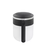   Cana de voiaj, Everestus, 2610E18484, 400 ml, Ø86x110 mm, Otel inoxidabil, Alb