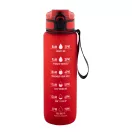 Sticla de apa, Everestus, 2610E18318, 1060 ml, Cu maner, 110 Ø75x270 mm, Plastic, Rosu