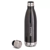   Sticla de apa sport 510 ml, perete dublu, Everestus, 20FEB1108, Otel, Gri