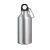 Sports bottle, Aluminium, Satin silver