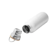   Sticla de apa sport, Everestus, 22FEB1315, 500 ml, Ø70x220 mm, Otel, Alb