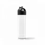 Sticla de apa 500 ml, Everestus, 20IAN1452, Negru, Plastic