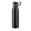 Sticla sport de apa, 650 ml, Everestus, SB20, aluminiu, plastic, negru