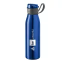 Sticla sport de apa, 650 ml, Everestus, SB21, aluminiu, plastic, albastru