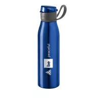   Sticla sport de apa, 650 ml, Everestus, SB21, aluminiu, plastic, albastru