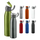 Sticla de apa sport, Everestus, 22FEB1293, 650 ml, Ø66x250 mm, Aluminiu, Gri