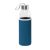 Sports bottle, Glass and stainless steel, Polar blue