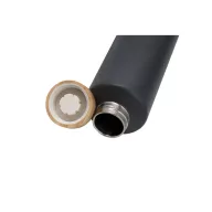   Termos, Everestus, 22FEB1221, 640 ml, Ø72x233 mm, Otel, Negru