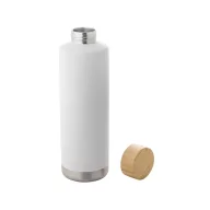 Termos, Everestus, 22FEB1218, 640 ml, Ø72x233 mm, Otel, Alb