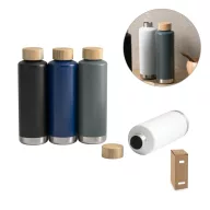   Termos, Everestus, 22FEB1219, 640 ml, Ø72x233 mm, Otel, Albastru