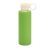 Sticla de apa sport 380 ml cu protectie din silicon, Everestus, 20FEB1083, Sticla, Verde