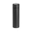 Termos 470 ml, perete dublu, cu infuzor, Everestus, TL, otel inoxidabil, negru