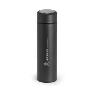  Termos 470 ml, perete dublu, cu infuzor, Everestus, TL, otel inoxidabil, negru