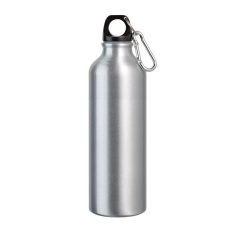   Sticla de apa bidon sport, Everestus, 42FEB231023, 750 ml, Ø73x247 mm, Aluminiu, Argintiu Satinat