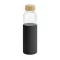 Sticla de apa sport, Everestus, 22FEB1285, 600 ml, Ø68x231 mm, Sticla, Negru