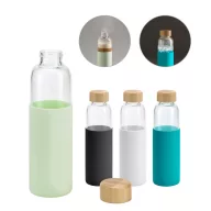   Sticla de apa sport, Everestus, 22FEB1284, 600 ml, Ø68x231 mm, Sticla, Alb