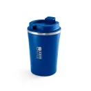 Cana termos, Everestus, 18SEP3155, 470 ml,  Ø90 mmx150 mm, Otel, Albastru