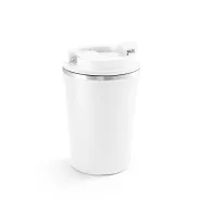   Cana termos, Everestus, 18SEP3154, 470 ml,  Ø90 mmx150 mm, Otel, Alb