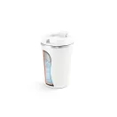 Cana termos, Everestus, 18SEP3154, 470 ml,  Ø90 mmx150 mm, Otel, Alb