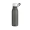 Sticla de apa 590 ml, Everestus, 2601E13692, Ø66x230 mm, Polietilena, Negru