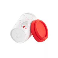   Cana de voiaj, 280 ml, 2502E15487, Everestus, ⌀86 x 122 mm, Portelan, Rosu