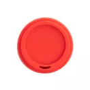 Cana de voiaj, 280 ml, 2502E15487, Everestus, ⌀86 x 122 mm, Portelan, Rosu