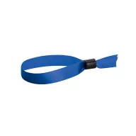 Inviolable bracelet, Satin, Royal blue