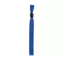 Inviolable bracelet, Satin, Royal blue
