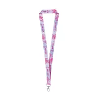 Lanyard, Everestus, 22FEB1111, 20x470 mm, Poliester, Alb