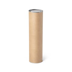  Cutie cilindrica L, Everestus, 42FEB231594, 329x99 mm, Carton, Metal, Natur