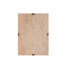 Suport lumanare, 2502E14383, Everestus, 65 x 89 x 65 mm, MDF, Rosu