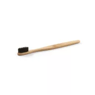   Periuta de dinti, Everestus, 42FEB231252, 175x14x5 mm, Bambus, Nylon, Negru