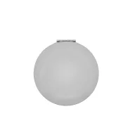   Oglinda rotunda, Everestus, 2601E13512, Ø70 mm, Aluminiu, Argintiu