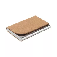   Set suport carti de vizita si breloc, 2509E15110, Everestus, 125x135x17 mm, Metal, Pluta, Natur