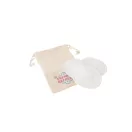 Set 3 tampoane demachiante, Everestus, 2601E13430, 120x150 mm, Bambus, Poliester, Natur